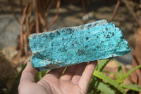 Natural Drusy Chrysocolla Dolomite Specimens x 3 From Likasi, Congo - Toprock Gemstones and Minerals 