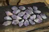 Natural Jacaranda Amethyst Crystals x 35 From Mumbwe, Zambia - Toprock Gemstones and Minerals 