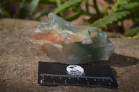 Natural Green Jade Cobbed Specimens x 12 From Swaziland