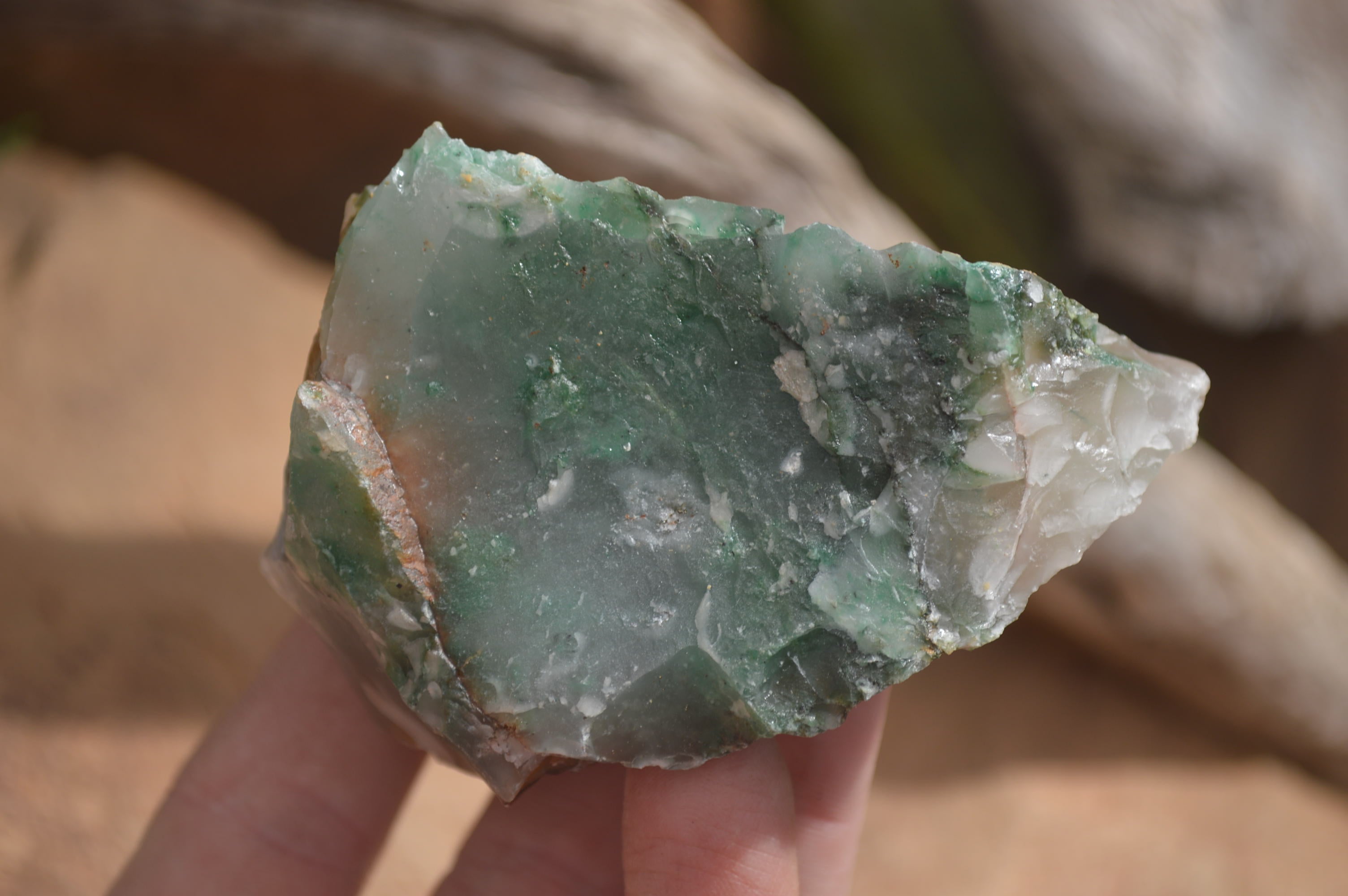 Natural Green Jade Cobbed Specimens x 12 From Swaziland - Toprock Gemstones and Minerals 