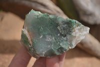 Natural Green Jade Cobbed Specimens x 12 From Swaziland