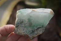 Natural Green Jade Cobbed Specimens x 12 From Swaziland