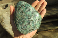 Polished Rare Emerald Mica In Matrix Standing Free Forms x 1 From Mutoko, Zimbabwe - Toprock Gemstones and Minerals 