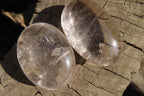 Polished Clear Quartz Galet / Palm Stones  x 17 From Madagascar - Toprock Gemstones and Minerals 