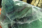 Polished One Side Polished Watermelon Fluorite Pieces  x 3 From Uis, Namibia - Toprock Gemstones and Minerals 