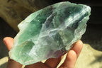 Polished One Side Polished Watermelon Fluorite Pieces  x 3 From Uis, Namibia - Toprock Gemstones and Minerals 