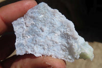 Natural Etched Blue Chalcedony Specimens x 35 From Nsanje, Malawi - Toprock Gemstones and Minerals 