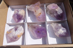 Natural Jacaranda Amethyst Crystals x 6 From Mumbwe, Zambia - Toprock Gemstones and Minerals 
