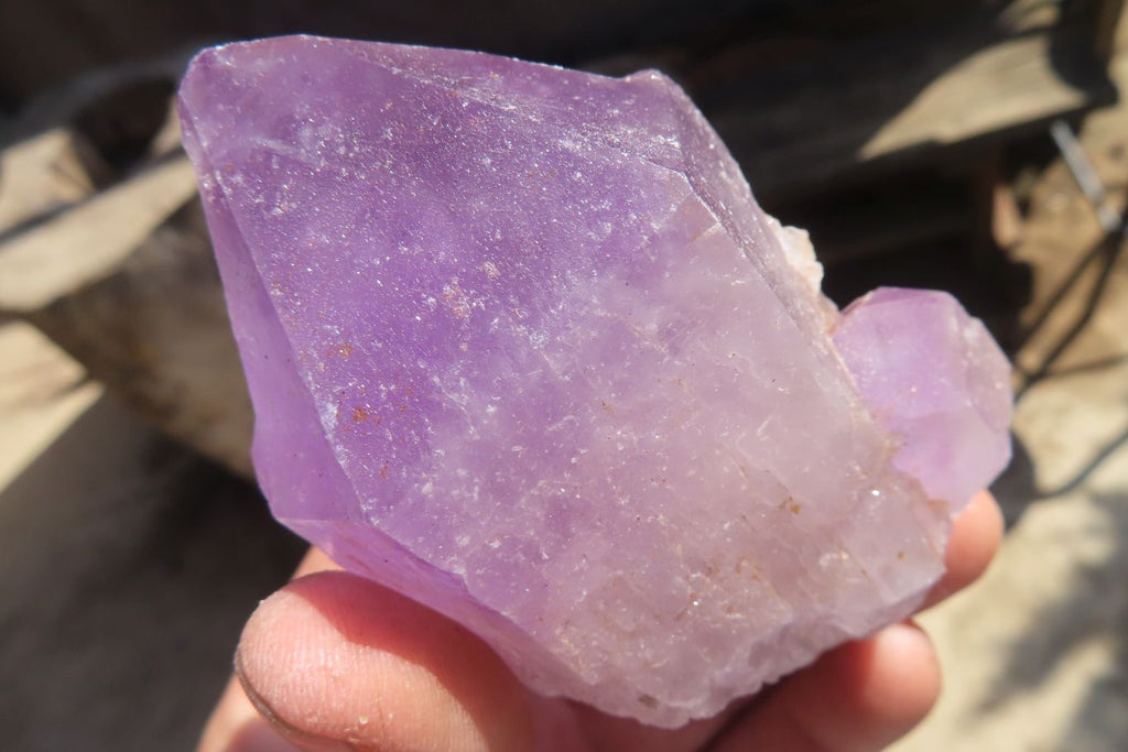 Natural Jacaranda Amethyst Crystals x 6 From Mumbwe, Zambia - Toprock Gemstones and Minerals 