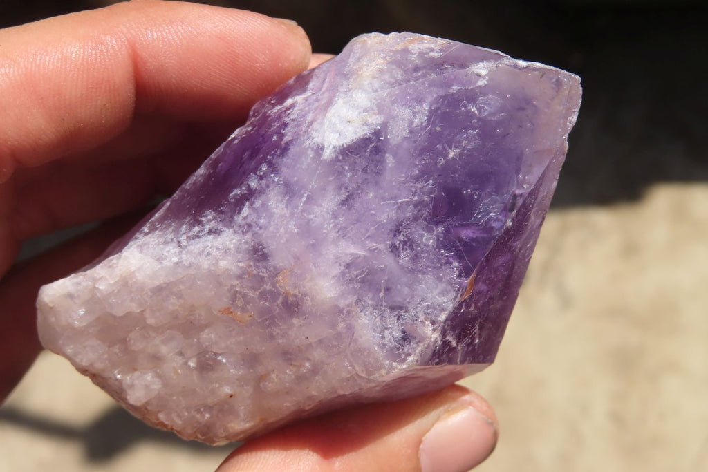 Natural Jacaranda Amethyst Crystals x 6 From Mumbwe, Zambia - Toprock Gemstones and Minerals 