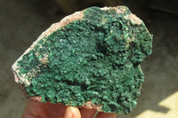 Natural Crystalline Malachite Specimens  x 2 From Congo - Toprock Gemstones and Minerals 