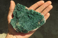 Natural Crystalline Malachite Specimens  x 2 From Congo - Toprock Gemstones and Minerals 
