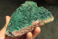 Natural Crystalline Malachite Specimens  x 2 From Congo - Toprock Gemstones and Minerals 
