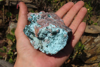 Natural Drusy Chrysocolla Dolomite Specimens x 3 From Likasi, Congo - Toprock Gemstones and Minerals 