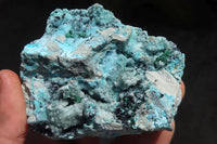 Natural Drusy Chrysocolla Dolomite Specimens x 3 From Likasi, Congo - Toprock Gemstones and Minerals 