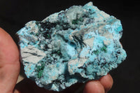 Natural Drusy Chrysocolla Dolomite Specimens x 3 From Likasi, Congo - Toprock Gemstones and Minerals 