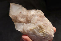 Natural Smokey Phantom Quartz Clusters x 6 From Luena, Congo - Toprock Gemstones and Minerals 
