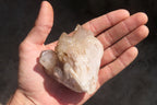 Natural Smokey Phantom Quartz Clusters x 6 From Luena, Congo - Toprock Gemstones and Minerals 