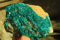 Natural Extra Large Dioptase Dolomite Specimen  x 1 From Congo - Toprock Gemstones and Minerals 