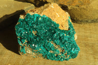 Natural Extra Large Dioptase Dolomite Specimen  x 1 From Congo - Toprock Gemstones and Minerals 