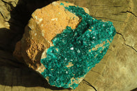 Natural Extra Large Dioptase Dolomite Specimen  x 1 From Congo - Toprock Gemstones and Minerals 