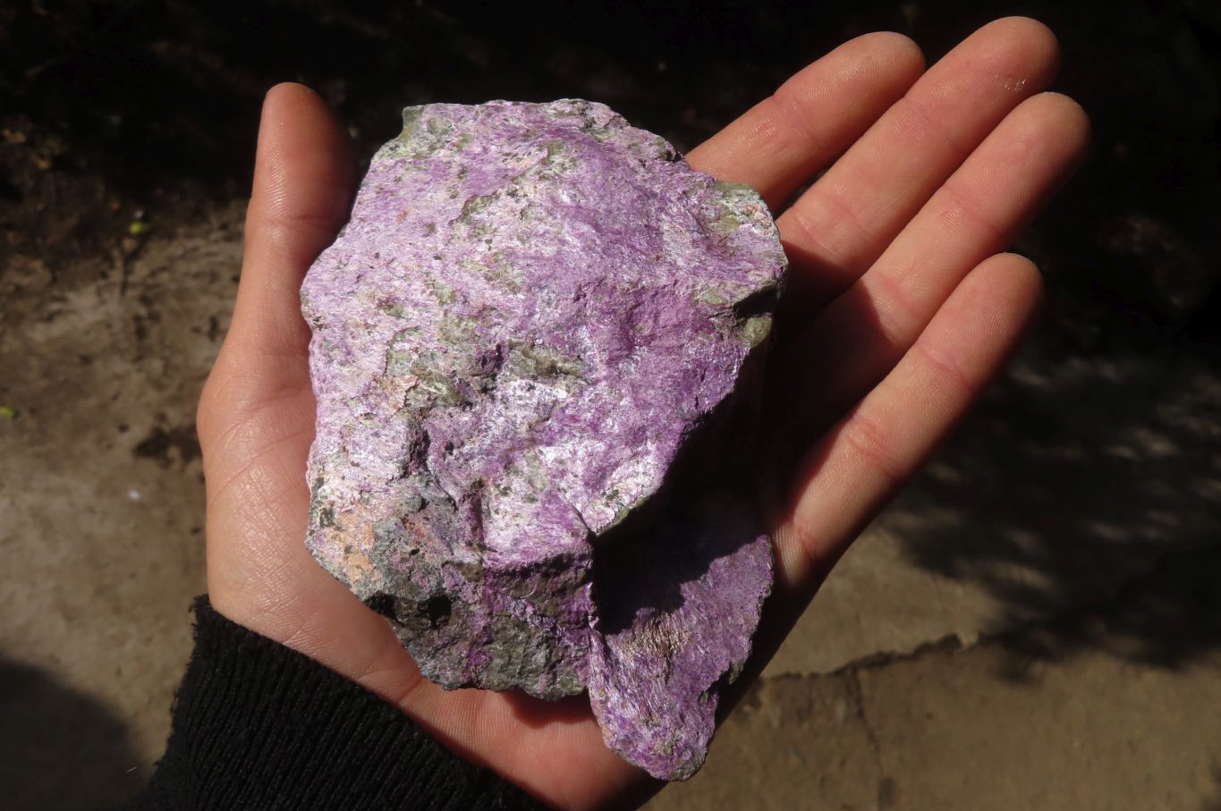 Natural Rough Stichtite & Serpentine Specimens x 5 From Barberton, South Africa - Toprock Gemstones and Minerals 