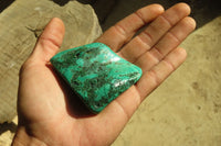 Polished Malacholla Free Forms  x 6 From Congo - Toprock Gemstones and Minerals 
