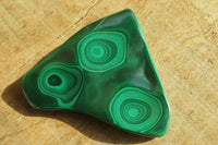 Polished Malacholla Free Forms  x 6 From Congo - Toprock Gemstones and Minerals 