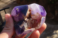 Polished Mixed Amethyst Crystals  x 6 From Madagascar - Toprock Gemstones and Minerals 