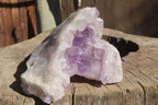 Natural Jacaranda Amethyst Clusters x 2 From Mumbwe, Zambia - Toprock Gemstones and Minerals 