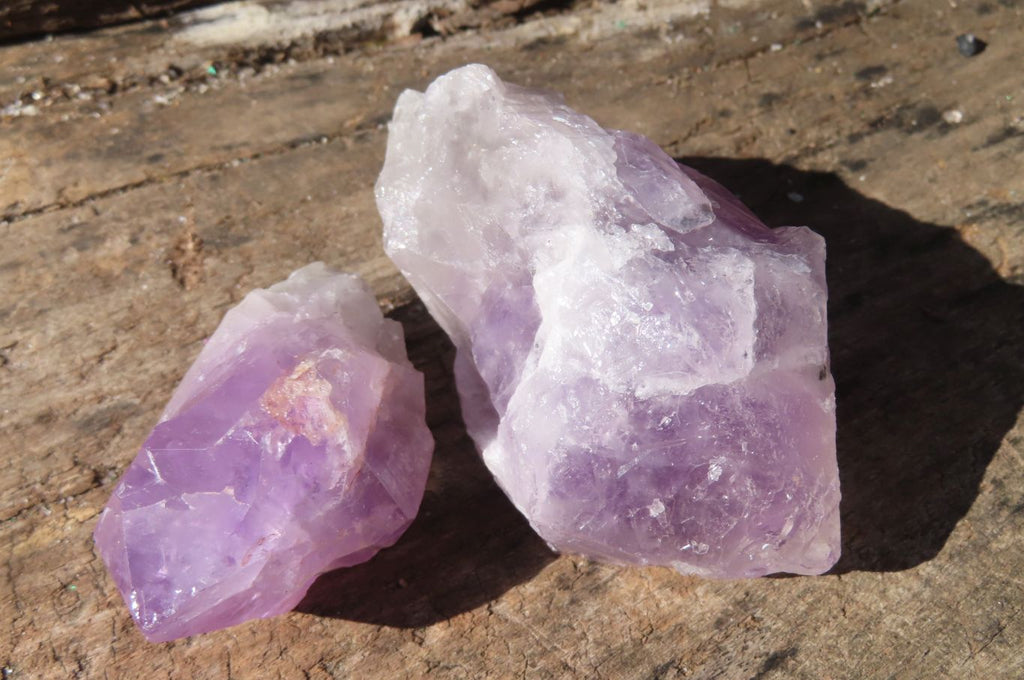 Natural Jacaranda Amethyst Specimens x 12 From Mumbwe, Zambia - Toprock Gemstones and Minerals 