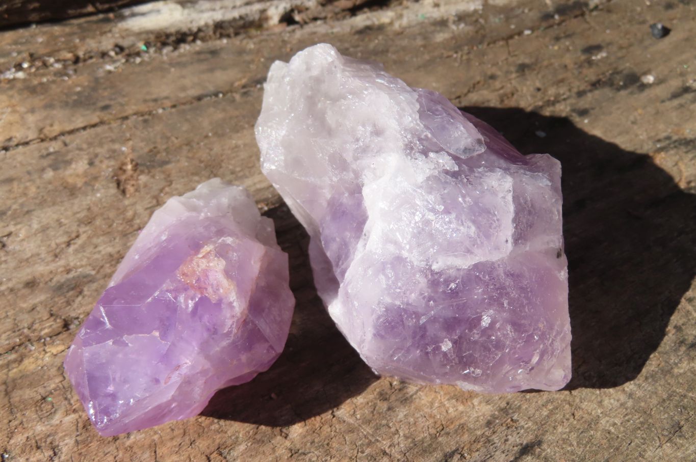 Natural Jacaranda Amethyst Specimens x 12 From Mumbwe, Zambia - Toprock Gemstones and Minerals 