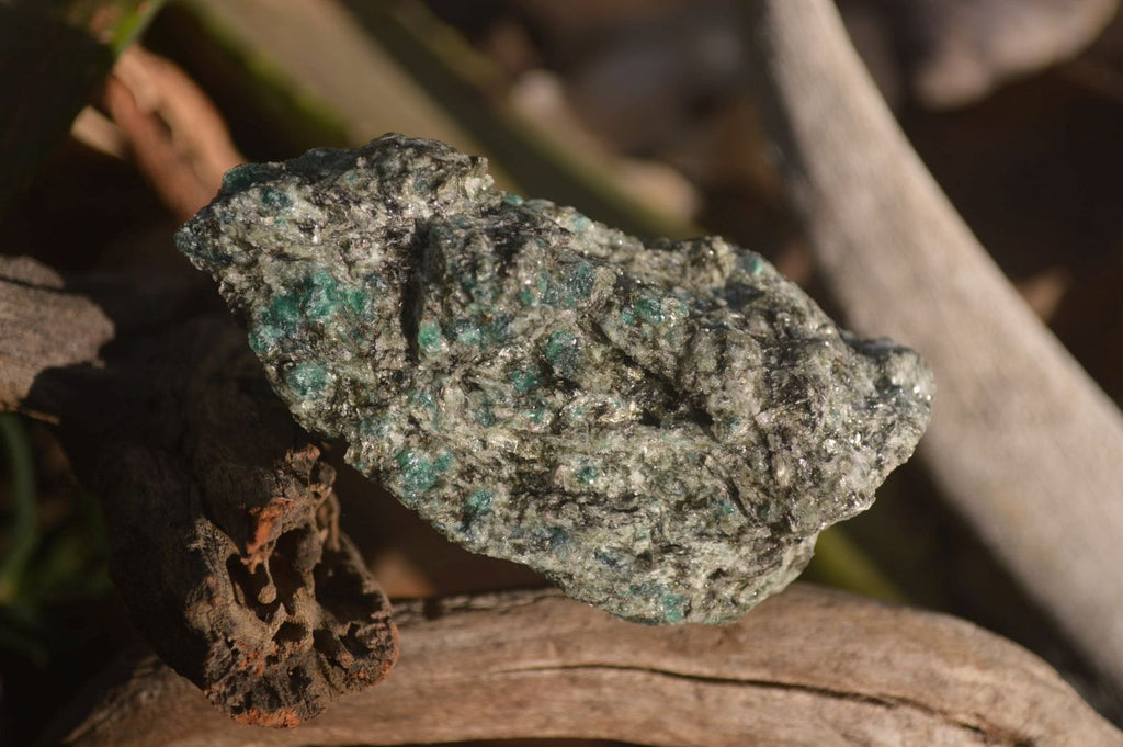 Natural Rare Emerald Mica In Matrix Cobbed Specimens x 6 From Mutoko, Zimbabwe - Toprock Gemstones and Minerals 