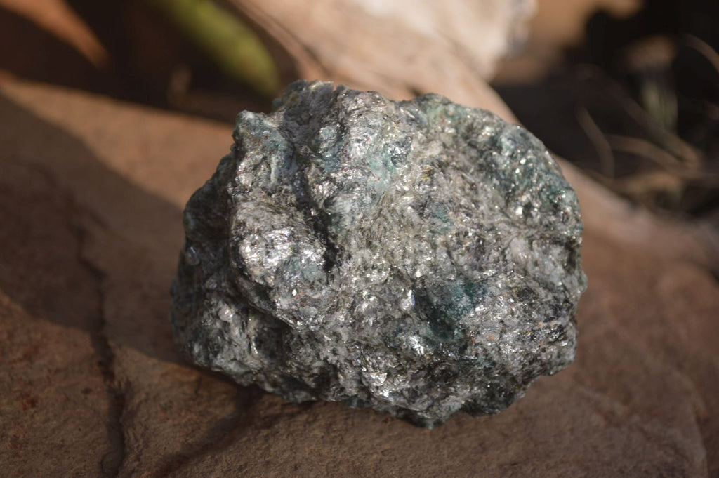 Natural Rare Emerald Mica In Matrix Cobbed Specimens x 6 From Mutoko, Zimbabwe - Toprock Gemstones and Minerals 