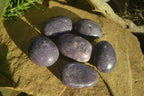 Polished Large Lepidolite Gallets x 6 From Zimbabwe - Toprock Gemstones and Minerals 