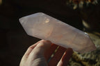 Polished Double Terminated Rose Quartz Points x 4 From Madagascar - Toprock Gemstones and Minerals 