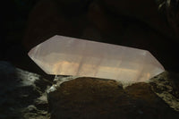 Polished Double Terminated Rose Quartz Points x 4 From Madagascar - Toprock Gemstones and Minerals 