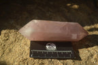 Polished Double Terminated Rose Quartz Points x 4 From Madagascar - Toprock Gemstones and Minerals 