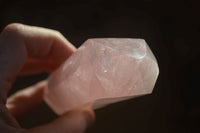 Polished Double Terminated Rose Quartz Points x 4 From Madagascar - Toprock Gemstones and Minerals 