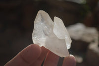 Natural Clear Quartz Crystals x 35 From Mpika, Zambia