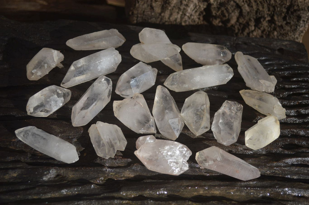 Natural Clear Quartz Crystals x 35 From Mpika, Zambia - Toprock Gemstones and Minerals 
