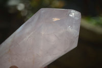 Polished Double Terminated Rose Quartz Points x 6 From Madagascar - Toprock Gemstones and Minerals 