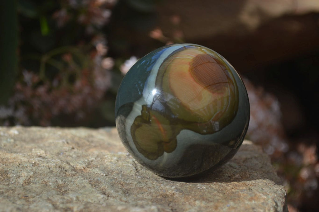 Polished Polychrome Jasper Spheres  x 4 From Madagascar - Toprock Gemstones and Minerals 