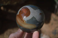 Polished Polychrome Jasper Spheres  x 4 From Madagascar - Toprock Gemstones and Minerals 