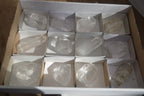 Polished Clear Quartz Points x 12 From Madagascar - Toprock Gemstones and Minerals 