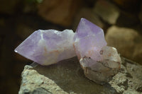 Polished Jacaranda Amethyst Crystals x 12 From Mumbwe, Zambia - Toprock Gemstones and Minerals 