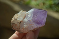 Polished Jacaranda Amethyst Crystals x 12 From Mumbwe, Zambia - Toprock Gemstones and Minerals 