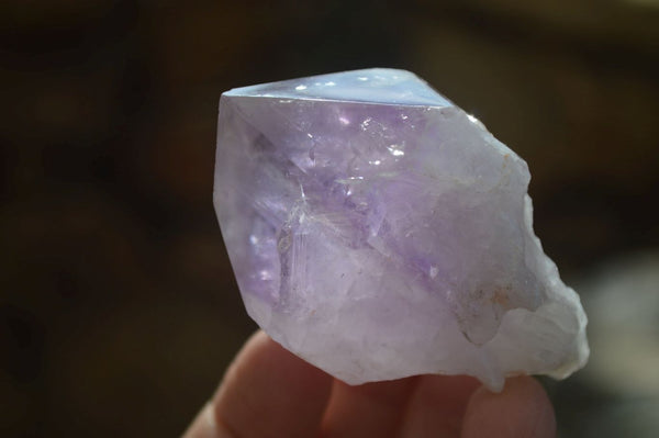 Polished Jacaranda Amethyst Crystals x 12 From Mumbwe, Zambia - Toprock Gemstones and Minerals 