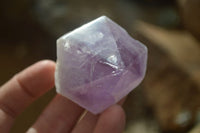 Polished Jacaranda Amethyst Crystals x 12 From Mumbwe, Zambia - Toprock Gemstones and Minerals 