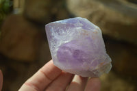 Polished Jacaranda Amethyst Crystals x 12 From Mumbwe, Zambia - Toprock Gemstones and Minerals 